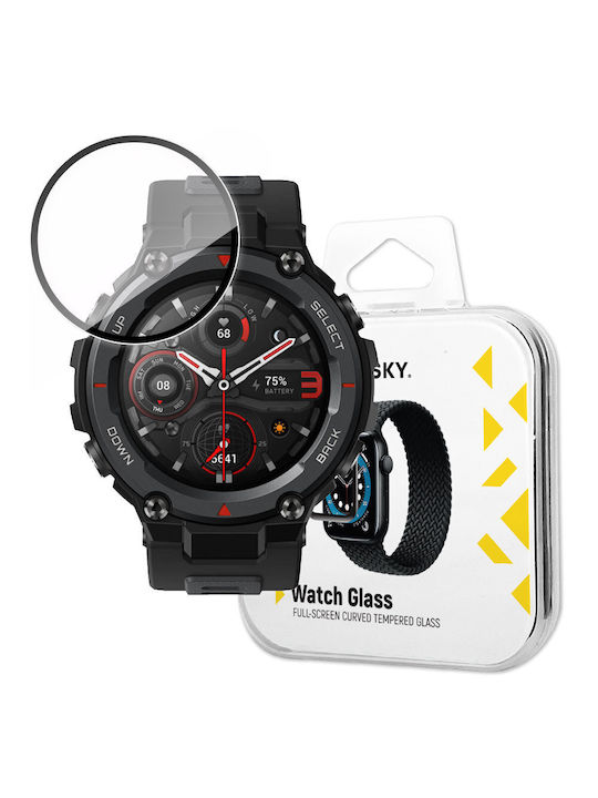 Wozinsky Full Face Tempered Glass for the Amazfit T-Rex / T-Rex Pro