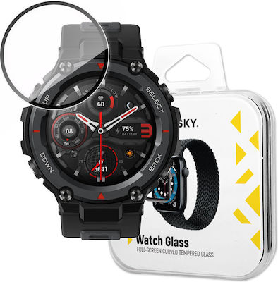 Wozinsky Full Face Tempered Glass for the Amazfit T-Rex / T-Rex Pro