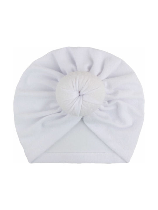 Babyllama Kids Turban White 1pc