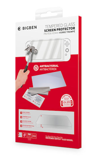 Bigben Interactive Tempered Glass Protecție De Ecran Tempered Glass Pentru Comutator OLED