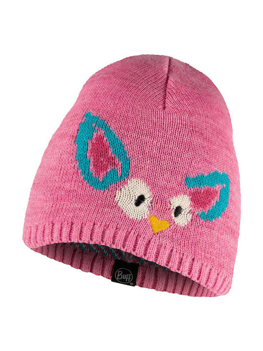 Anita Kinder Mütze Gestrickt Rosa