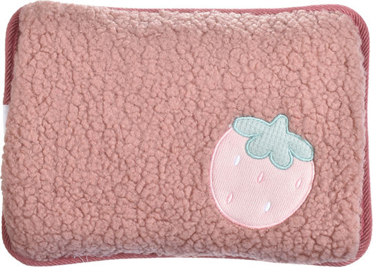 Tpster Elektrische Wärmflasche Allgemeine Verwendung Rosa 26x18.5cm