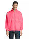 Sol's Surf Men's Winter Jacket Waterproof and Windproof Neon Pink