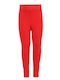 Kids Legging Long Red