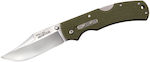 Cold Steel Double Safe OD Pocket Knife Green with Blade made of Steel