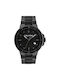 Calvin Klein Watch Battery with Black Metal Bracelet