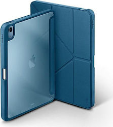 Uniq Moven Flip Cover Δερματίνης Carpi Blue (iPad Air 2020/2022)