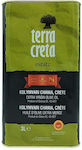 Terra Creta Extra Virgin Olive Oil 3lt in a Metallic Container