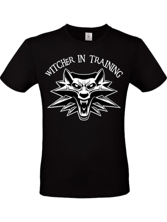 B&C T-shirt Witcher In Training σε Μαύρο χρώμα