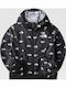 Never Stop WindWall Waterproof Kids Sports Short Jacket Windproof Hooded Black