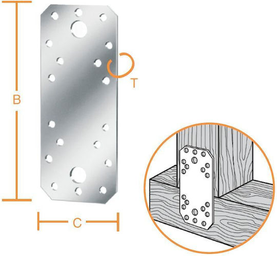 Vormann Bracket 175x65mm