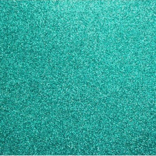 Kangaro Χαρτόνι Κανσόν Glitter 50x70εκ. Τιρκουάζ