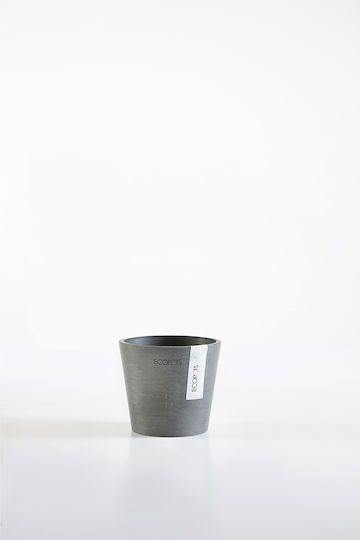 Ecopots Amsterdam Plant Pot Plastic Gray Ecopots Amsterdam Plant Pot Plastic Gray