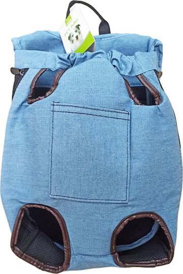 Nunbell Pet Rucksack für Hunde Blau L32xB32xH42cm. 19418-140