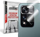 GrizzGlass Hybrid Kameraschutz Gehärtetes Glas Transparent für das Redmi Note 11 Pro+