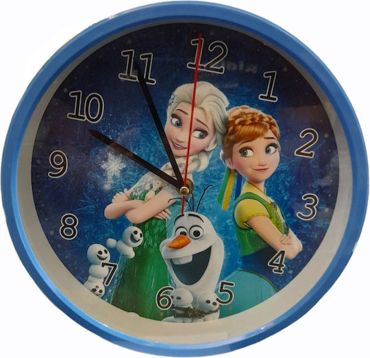 Παιδικό Ρολόι Τοίχου Frozen Πλαστικό 25εκ.