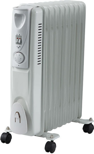 Budget NY-20G1 Καλοριφέρ Λαδιού με 9 φέτες 2000W