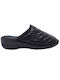 Sunshine Anatomic Leather Women's Slippers In Black Colour
