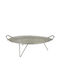 Marhome Tavă Decorativă Metal Dreptunghiulară 48x42x15cm 1buc