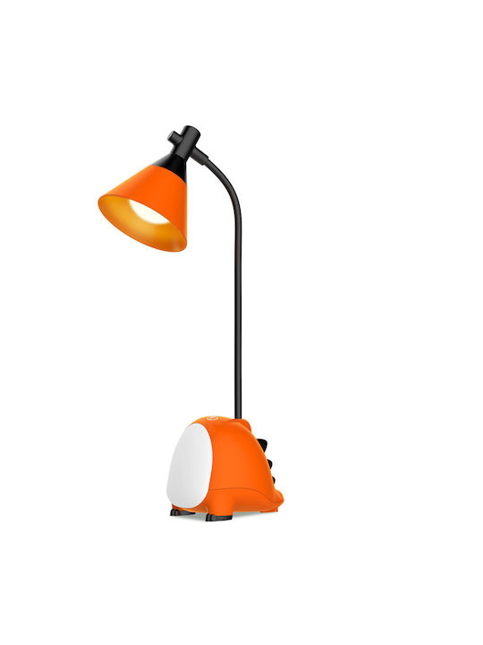 Lucas Kids Desk Lamp Touch Δεινόσαυρος Red