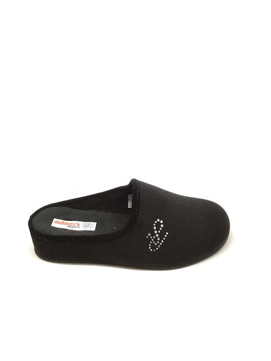 Adam's Shoes 789-5501 Women's Slipper In Black Colour