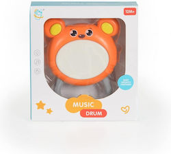 Moni Musical Instrument Τύμπανο Bear with Sounds for 12++ Months