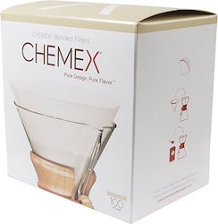 Chemex 100 Φίλτρα Καφέ Χάρτινα