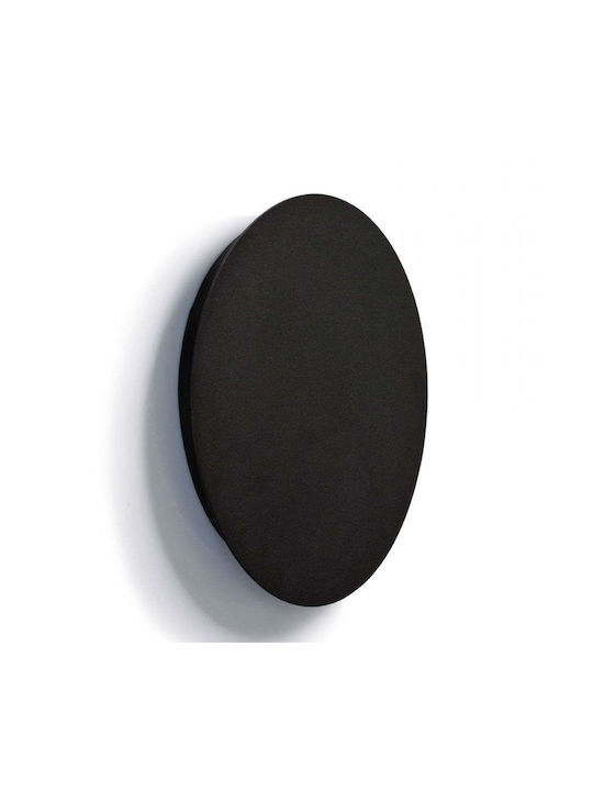 Nowodvorski Ring Leuchte Wand LED Schwarz 25x3cm