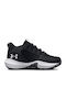 Lockdown 6 Kids Sports Shoes Basketball with Laces Black
