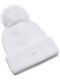 Under Armour Pom Pom Beanie Frauen Beanie in Weiß Farbe