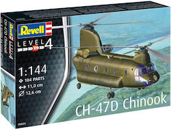 Revell Φιγούρα Μοντελισμού Ελικόπτερο CH-47D Chinook 104 Κομματιών σε Κλίμακα 1:144