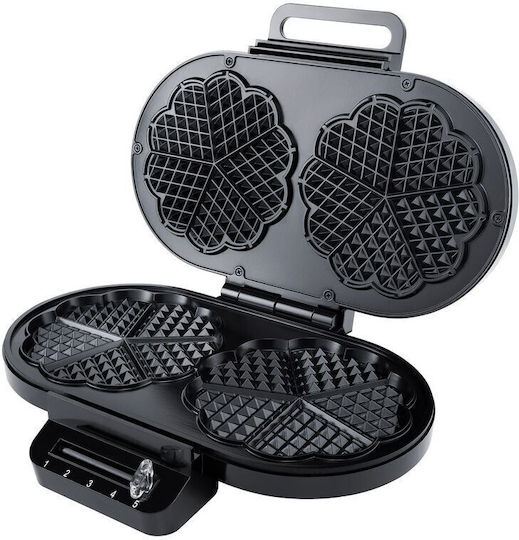 Steba WE 2 Waffeleisen Für Herz Waffeln 2 Plätze 1400W
