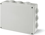 Scame Elektroinstallationsdose für Außenmontage Verzweigung IP55 in Gray Farbe 685.009