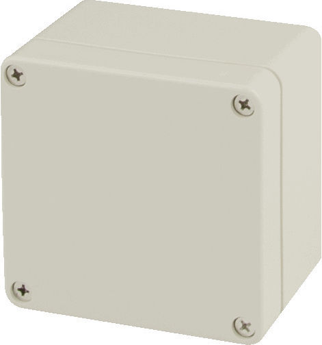 Pulsar Elektrisches Gehäuse für Außenmontage Wasserdicht IP65 in Beige Farbe 2Stück