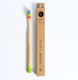 BeMyFlower Manual Toothbrush Bamboo Soft Beige / Rainbow 1pcs