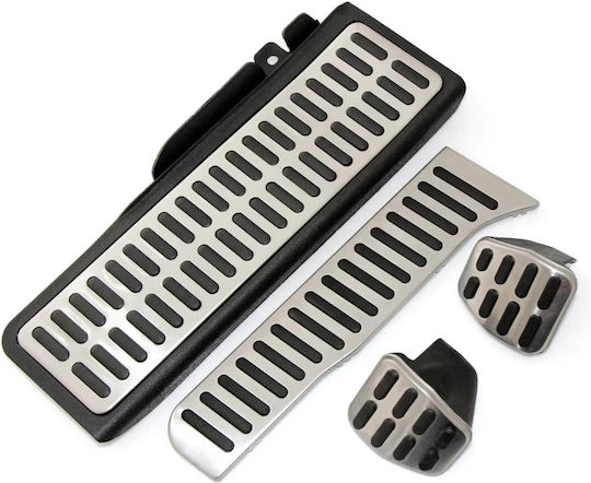 GRP Car Pedal Set for Audi Q3 2011-2018 Aluminum Silver 4pcs