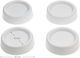 Set of 4 Rubber Feet for All Appliances with Suction Cups