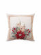 Dimeco Christmas Decorative Square Pillowcase Beige 45x45cm