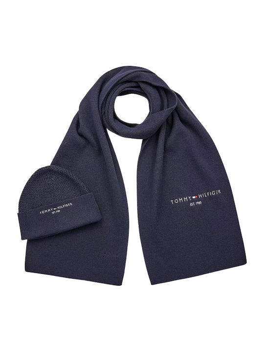 Beanie Ανδρικός Σκούφος σε Navy Μπλε χρώμα