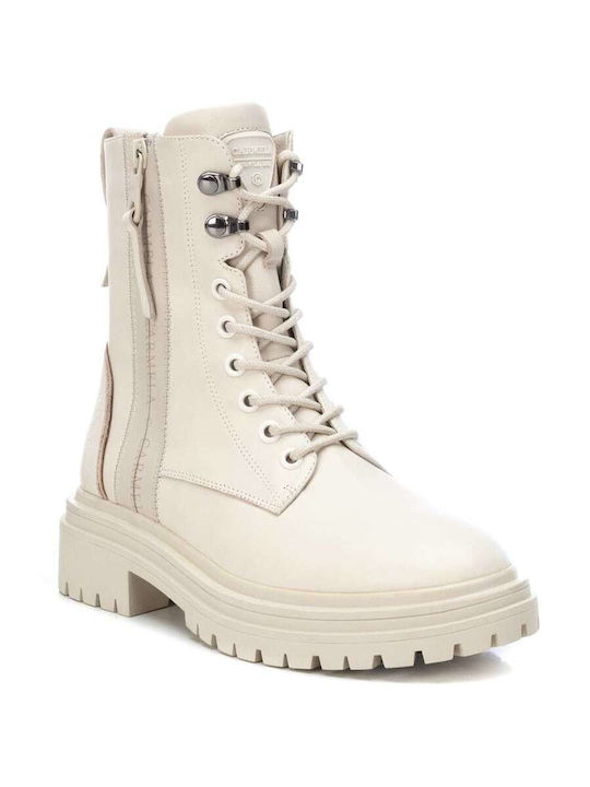 Xti Carmela Damen Knöchelstiefel Beige