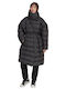 Originals Women's Long Puffer Jacket for Winter Black