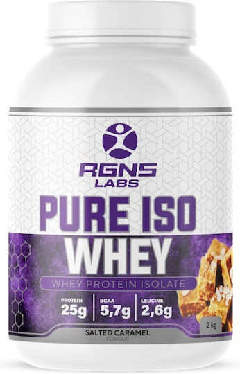 RGNS Pure Iso Whey Πρωτεΐνη Ορού Γάλακτος με Γεύση Salted Caramel 2kg