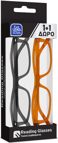 Eyelead Reading Glasses +3.00 Grey / Honey E225-E218 2pcs