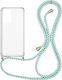 Sonique Armor Back Cover Silicon cu Curea Rainb...