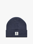 Franklin & Marshall Knitted Beanie Cap Navy Blue