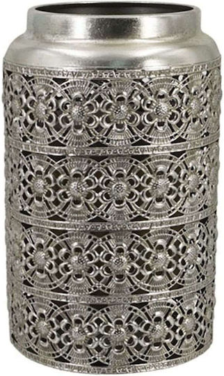 Marhome Фенерче Металик Сребрист 18.5x18.5x30бр 1бр 15-00-22410