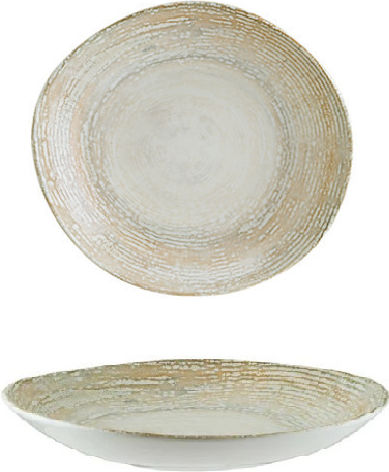 Bonna Patera Σαλατιέρα από Πορσελάνη Μπεζ 26x26cm