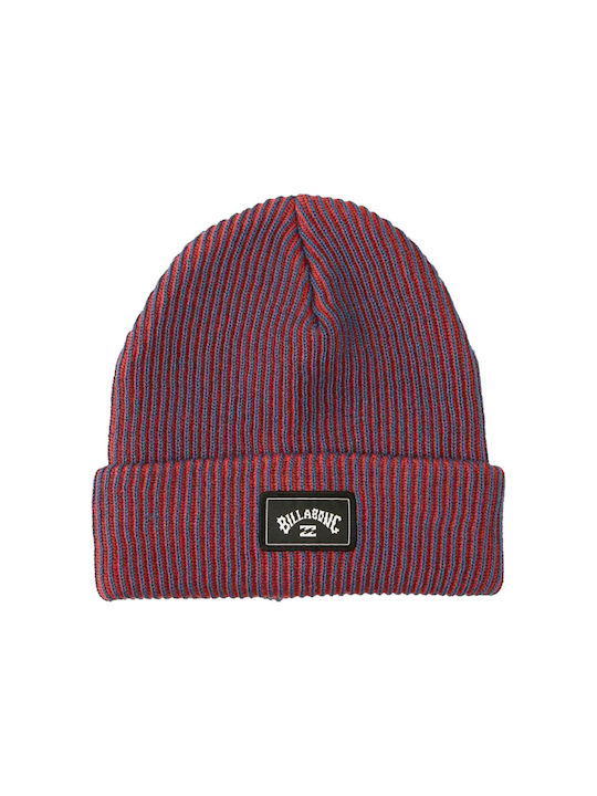 Billabong Beanie Ανδρικός Σκούφος με Rib Πλέξη σε Μπορντό χρώμα