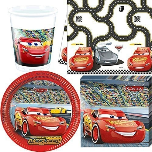 Cars Serving Set Σετ Πάρτυ 37pcs