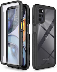 Tech-Protect Defense360 Plastic Black (Moto G22 Moto G22 / E32 / E32s)